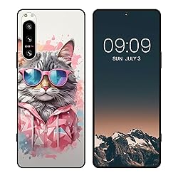 WUACYEAMING for Sony Xperia 5 IV Cute Case,Soft