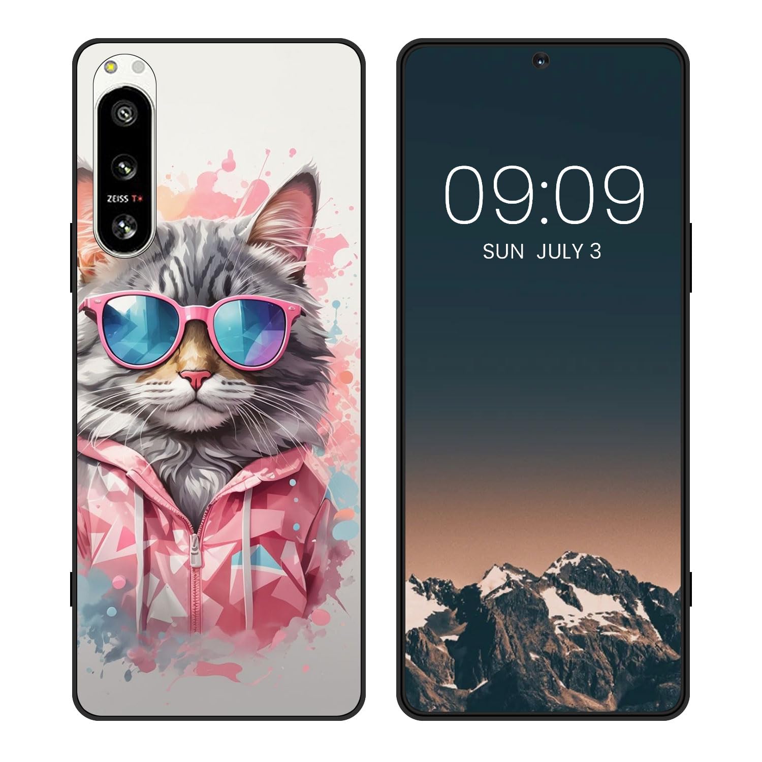 WUACYEAMING for Sony Xperia 5 IV Cute Case,Soft