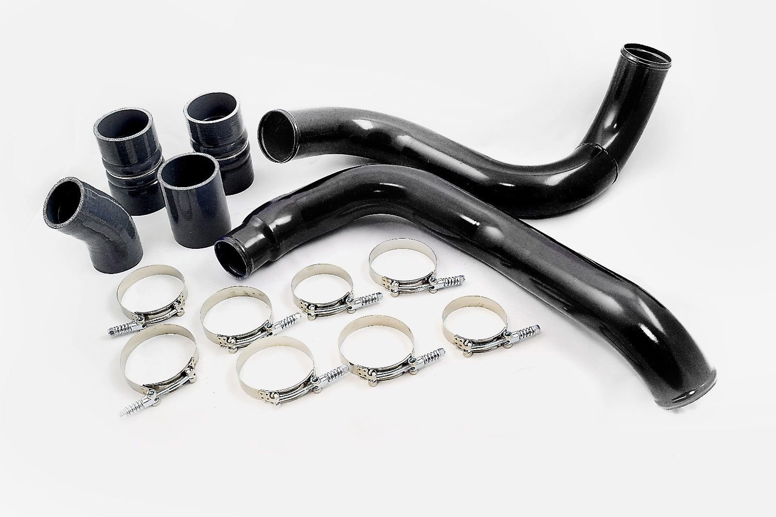Turbo Intercooler Pipe Kit CAC Tubes And Boot Kit For 20032007 Ford 6.