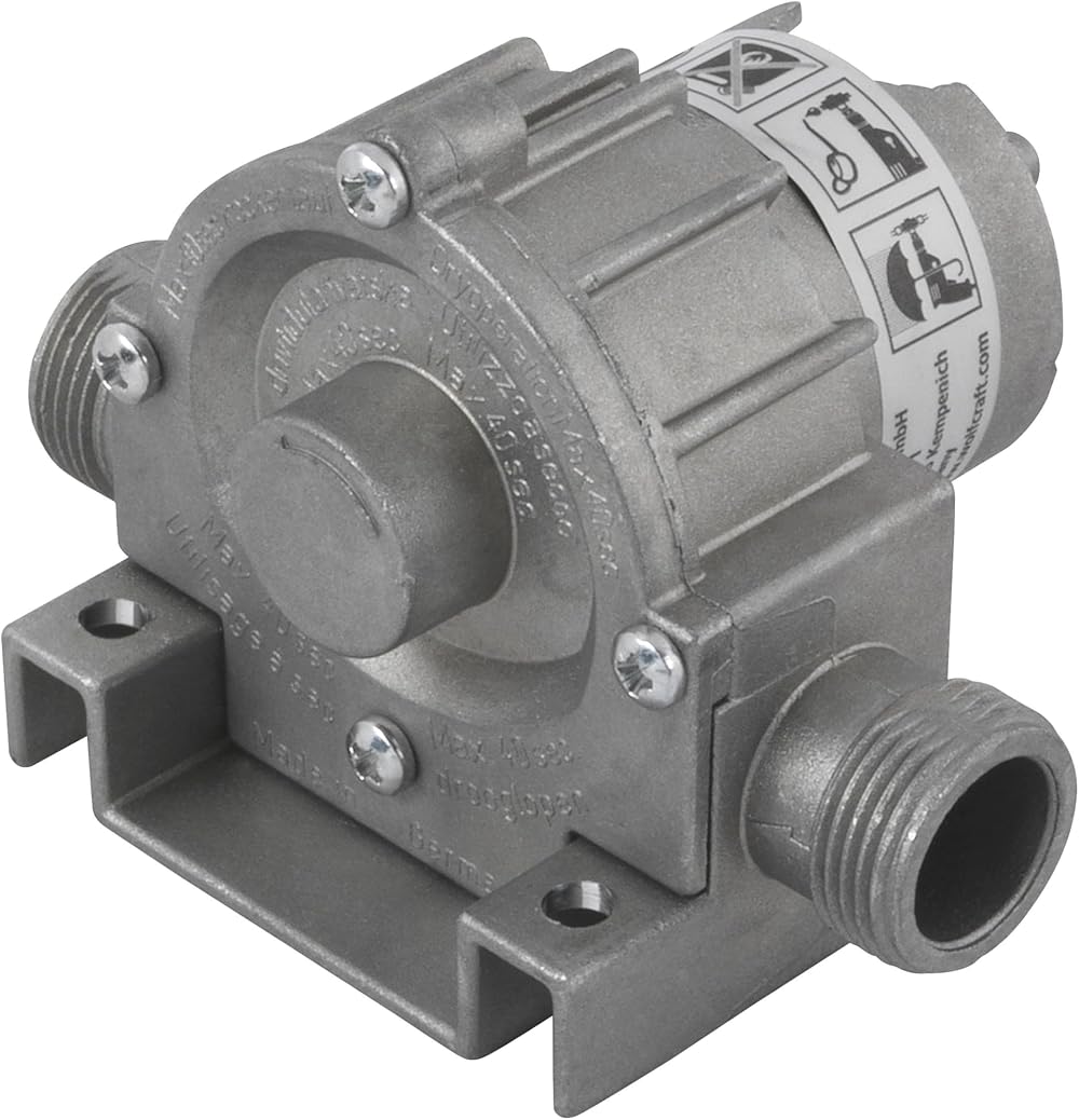 Wolfcraft Drill Pump Metal Housing Self-Priming Water Garden Pump 3000 l/h