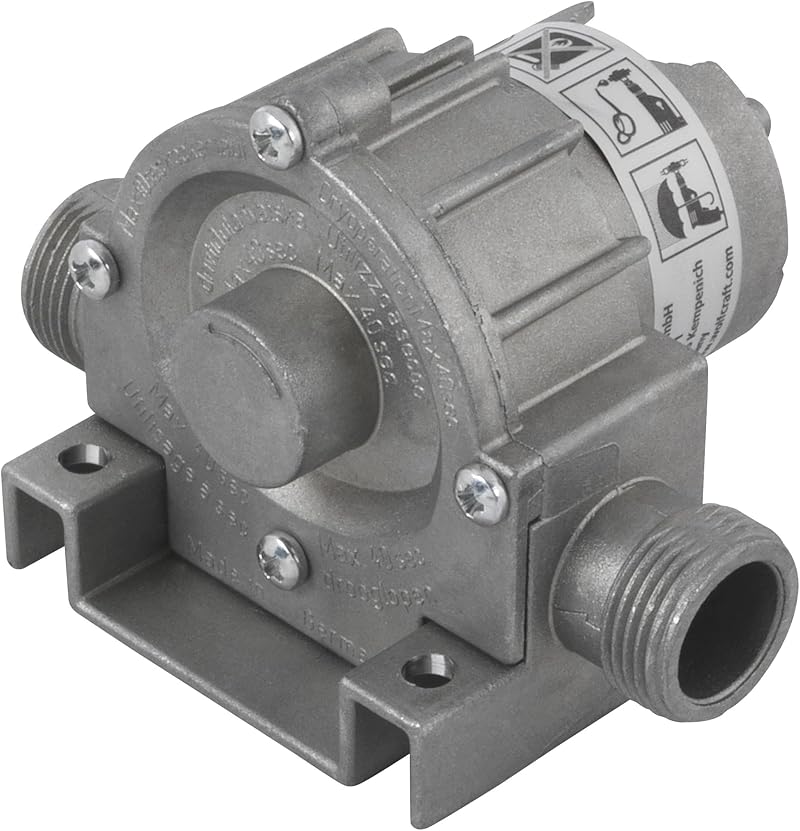 Wolfcraft Drill Pump Metal Housing Self-Priming Water Garden Pump 3000 l/h