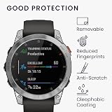 kwmobile 2x Screen Protector for Garmin EPIX Tempered Glass Transparent view 3