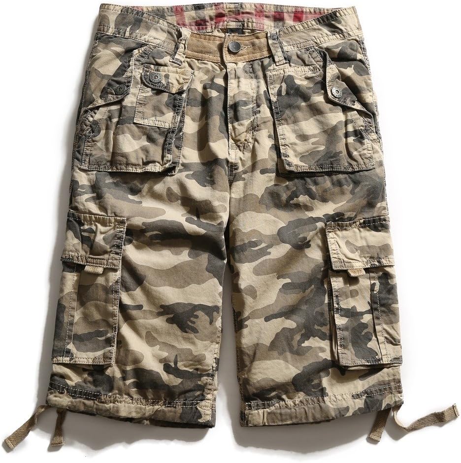 Men's Casual Summer Combat Cargo Shorts