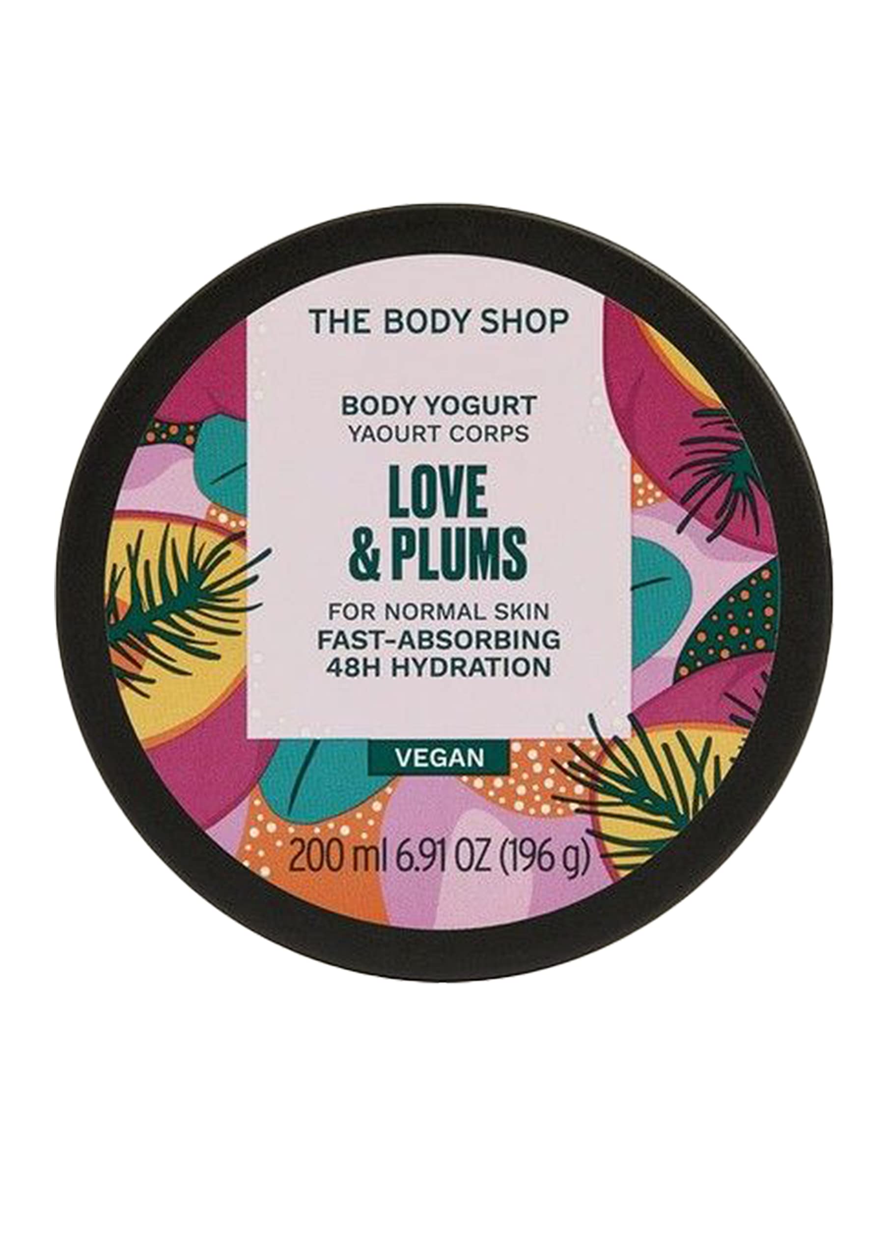 The Body Shop Love Plums Body Yogurt 200ml sweet floral scent 48 hours moisture