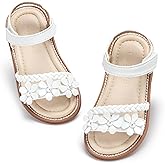 GINFIVE Toddler Girls Sandals Little Girls Kids Summer Shoes Toddler Sandals