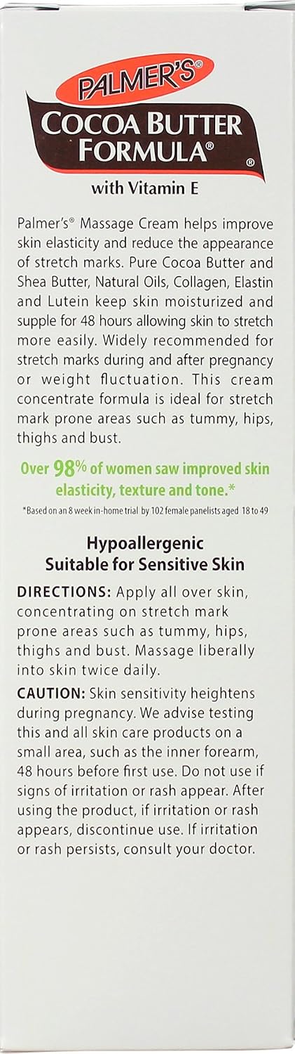 Palmers Cocoa Butter Massage Cream for Stretch Mark 4.4oz (PACK OF 2), 125 g (Pack of 2) - Image 5
