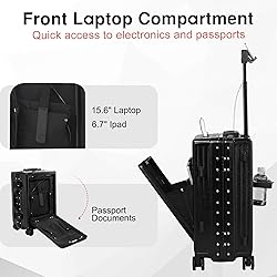 VentureVault Carry On Luggage 22x14x9 Airline