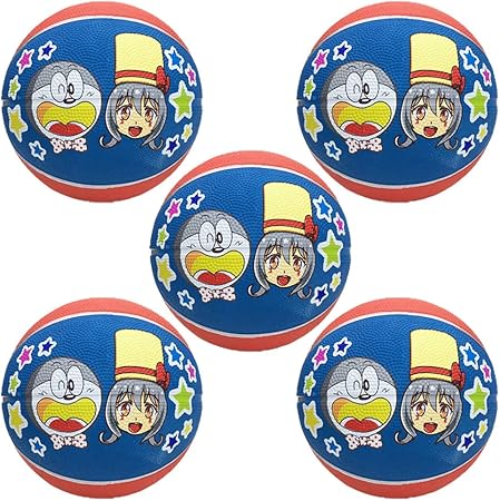 Amazon うまいバスケット ボール 直径15cm ミニサイズ 2号球 5個セット バスケットボール おもちゃ