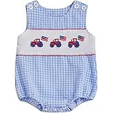 NEVUQO Newborn Baby Boy Summer Outfit Sleeveless Golf Embroidery Bubble Romper Bodysuit Summer One Piece Clothes