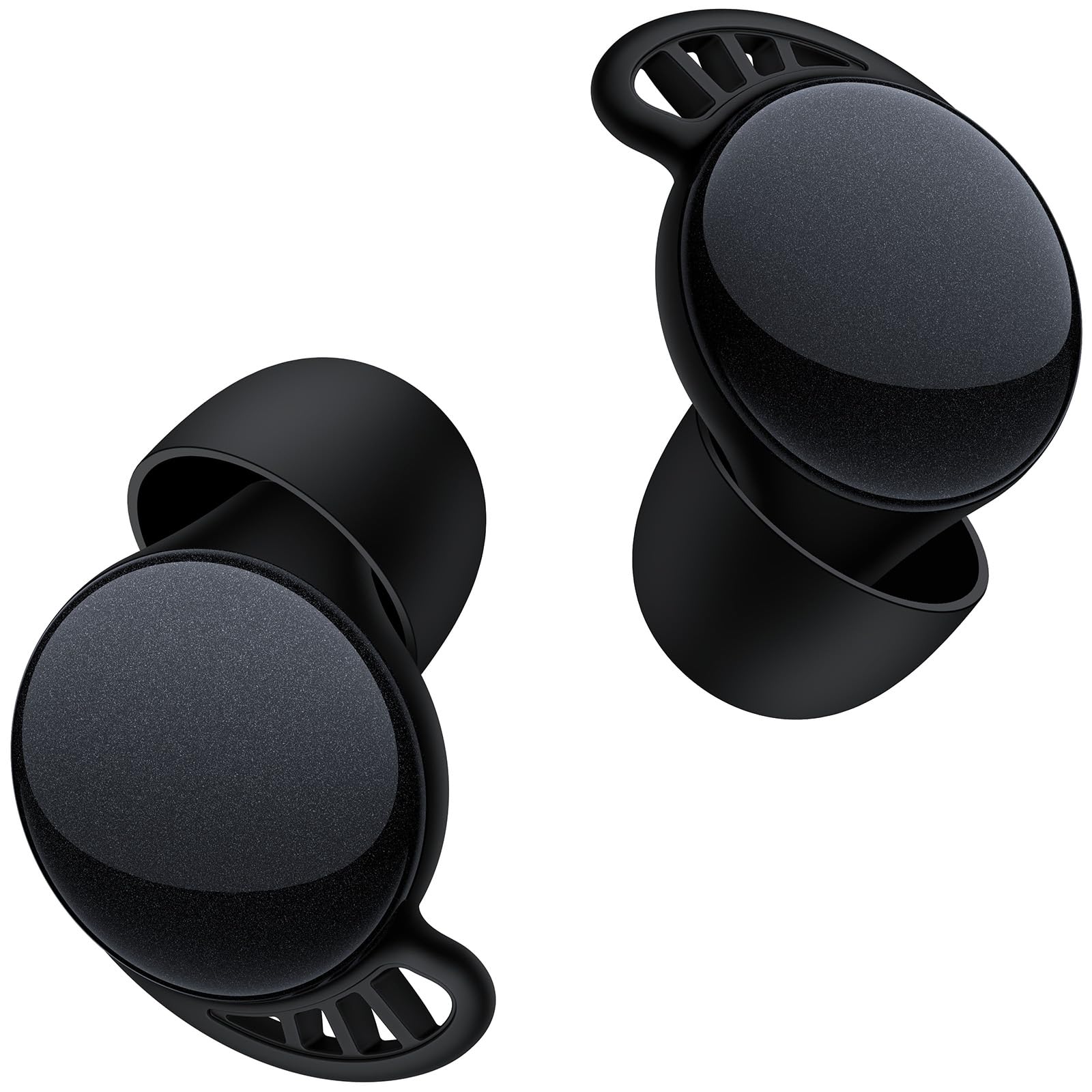 Photo 1 of Ear Plugs for Sleeping 45dB Noise Cancelling Ear Plug for Concerts Noise Reduction Reusable Ear Plugs with 8 Eartips Silicone Earplugs for Snoring, Work,Study Fit Black