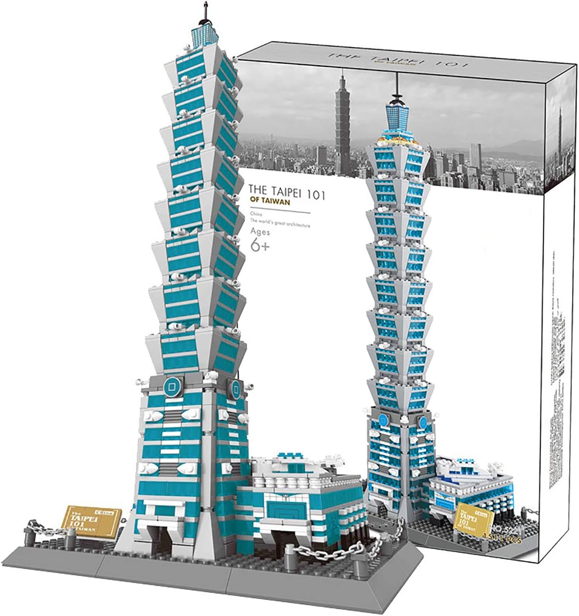 lego architecture taipei 101