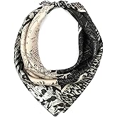 AllSaints Women's Spitalfield Bandana Scarf, Fashion Shawl with Design, Wrap Scarf for Daily Wear, 100% Silk, Blush