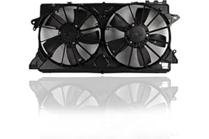 COOLING DIRECT Dual Radiator and Condenser Fan Assembly - Pacific Best Inc. Compatible/Replacement for FO3115184 10-14 Ford F-150 SVT Raptor, 10-14 F-150 Expedition Lincoln Navigator