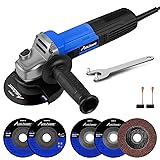 AVID POWER Angle Grinder, 7.5-Amp 4-1/2 inch