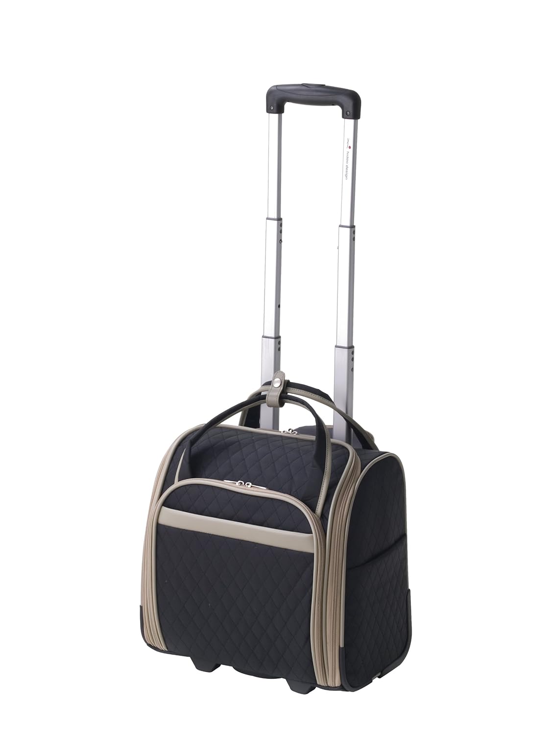 Hideo Wakamatsu Ribby Ladies Business Trolley Laptop Bag with Wheels