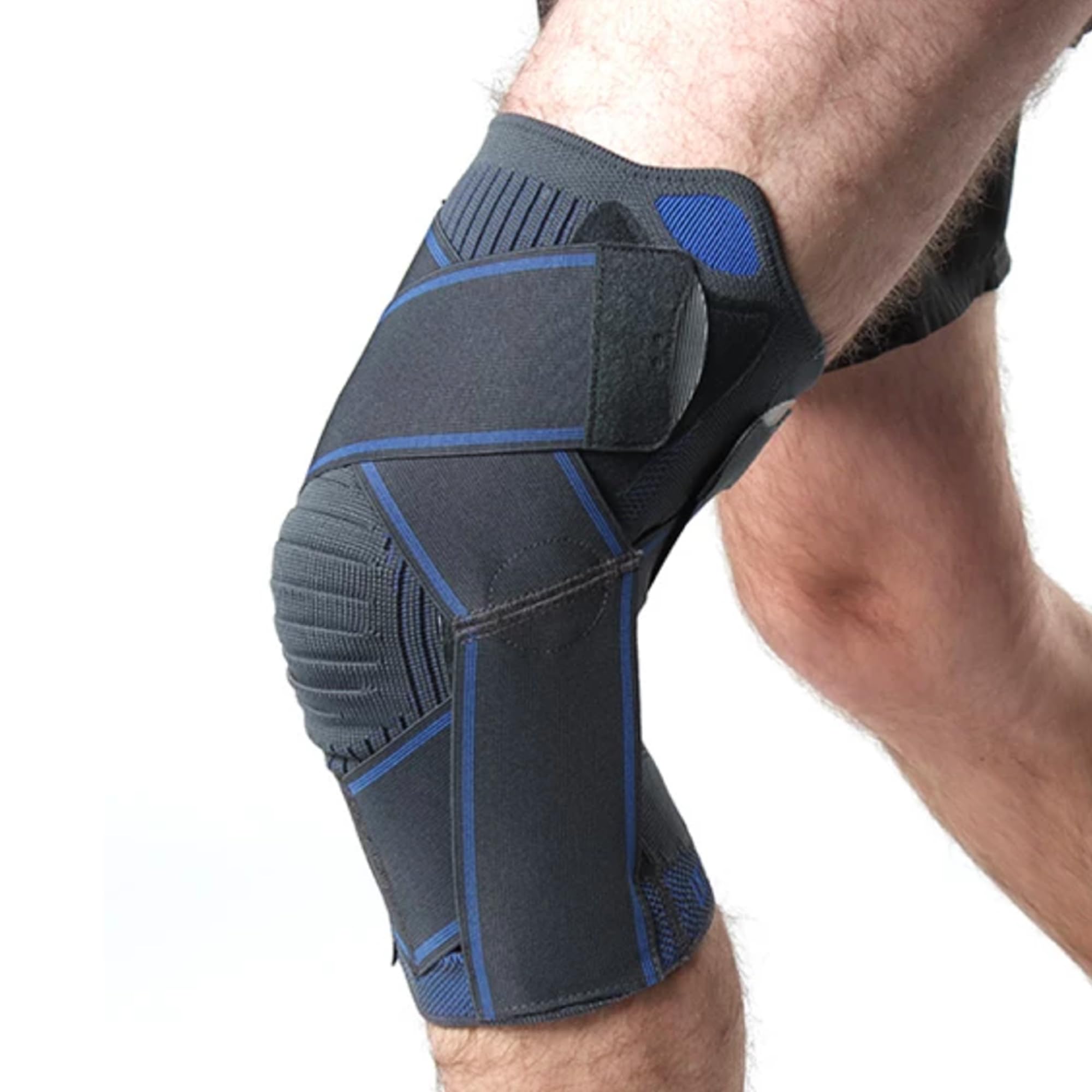THUASNE Ligastrap Genu - Sport ACL Knee Brace - Football, Rugby, Running, Ligament Knee Brace - Compression Knee Sleeve - Elastic Leg Straps for Medial Support and Lateral Stability - (Size 4)