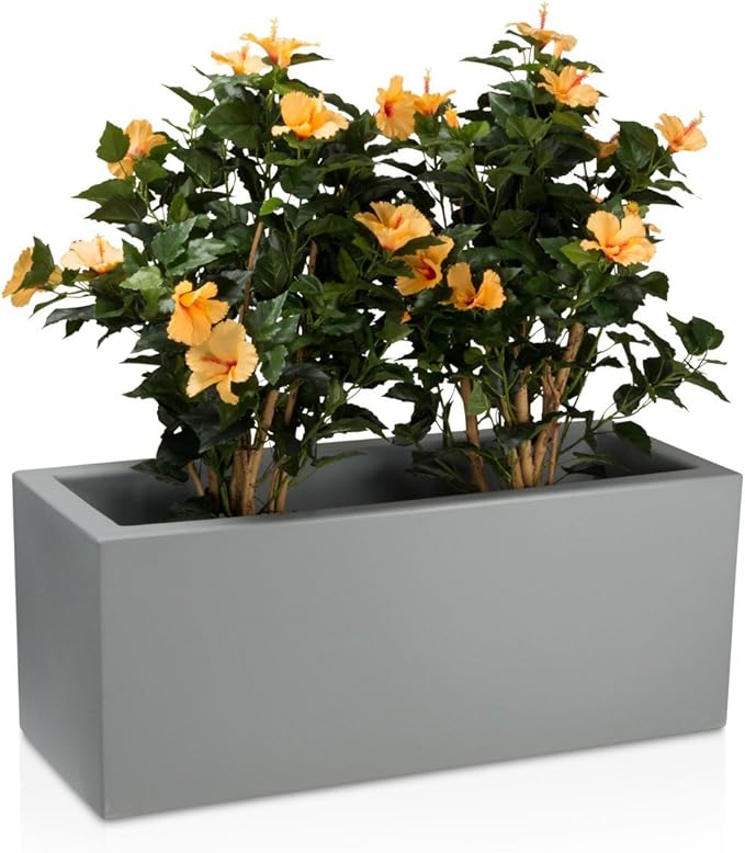 Plant Trough, Planter Muro Plastic, Flower Trough, Plant Container