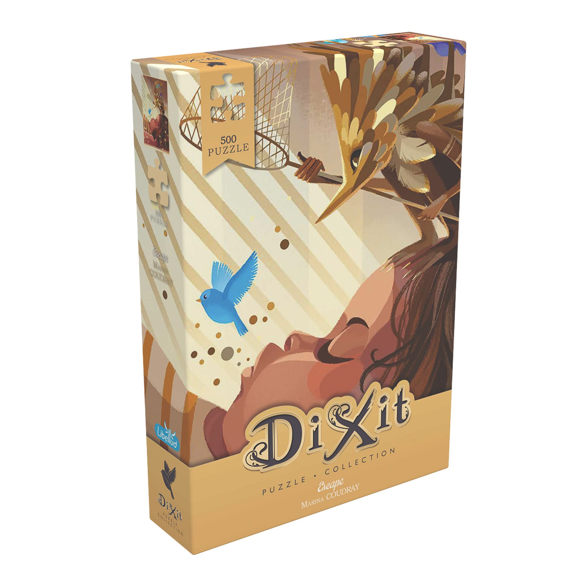 Libellud | Dixit 500p Puzzle - Escape | Puzzle | Ages 6+ | 1+ Players