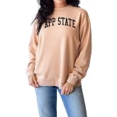 chicka-d NCAA womens Burnout Fleece Pullover