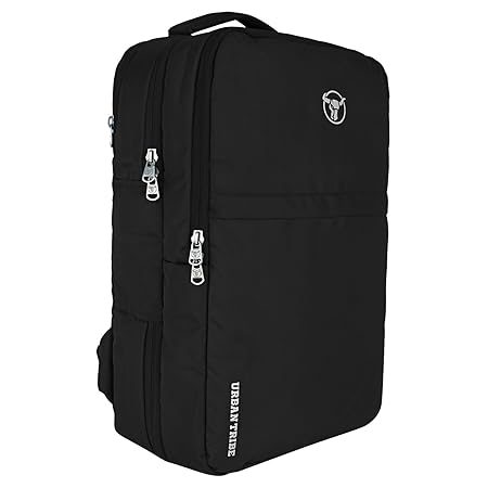 Urban Tribe Airborne 30 litres Suitcase Design Multipurpose Laptop Backpack - Black