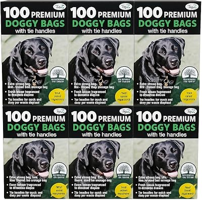 Tidyz Doggy 600 Premium Extra Strong Doggy Poo Bags