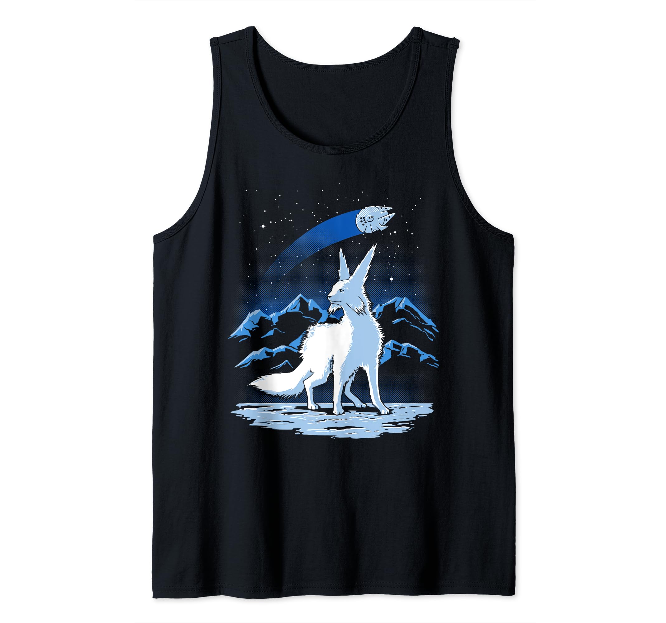 Star Wars Vulptex And Millennium Falcon Tank Top