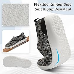 Womens Wide Orthopedic Sneakers Summer Spring