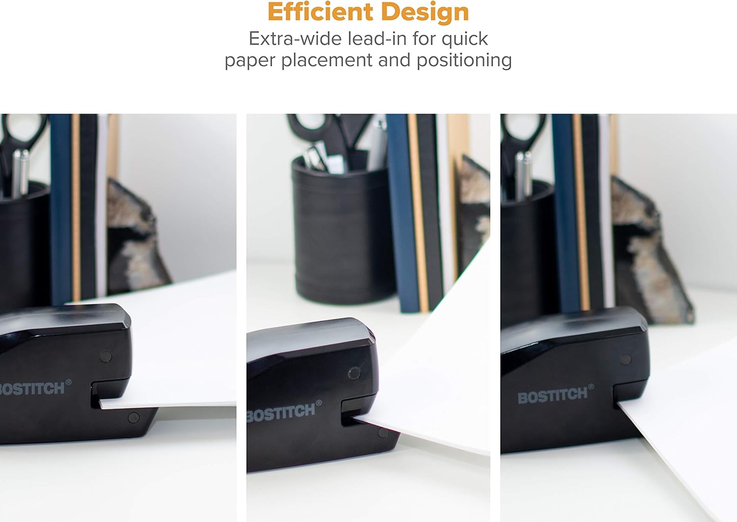 Bostitch Office Portable Electric Stapler, 20 Sheets, AC or Battery Powered, Black (MDS20-BLK) : Office Products