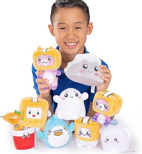 LankyBox Mini Peluche Misterioso, Serie 2, Caja Ciega Coleccionable, Mini Felpa, Con Licencia Oficial De Lankybox Merch