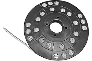 Counteract SAWT-14R 1/4oz Trapzeium Steel Adhesive Wheel Weights Roll - Grey - 700pcs - .25oz (175oz)