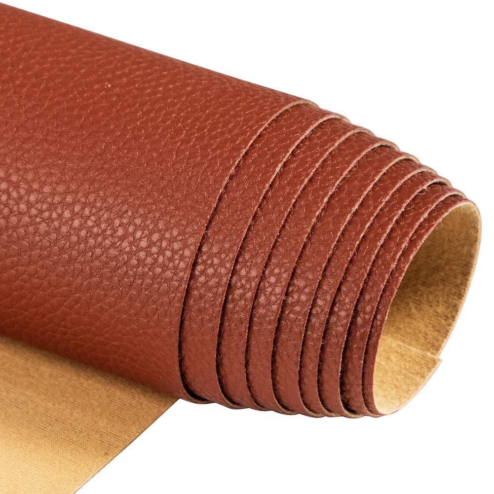 TORRAMI Soft Synthetic PU Fabric Material Faux Leather Sheets 1 Yards 54