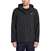 IZOD mens Hooded Softshell Jacket