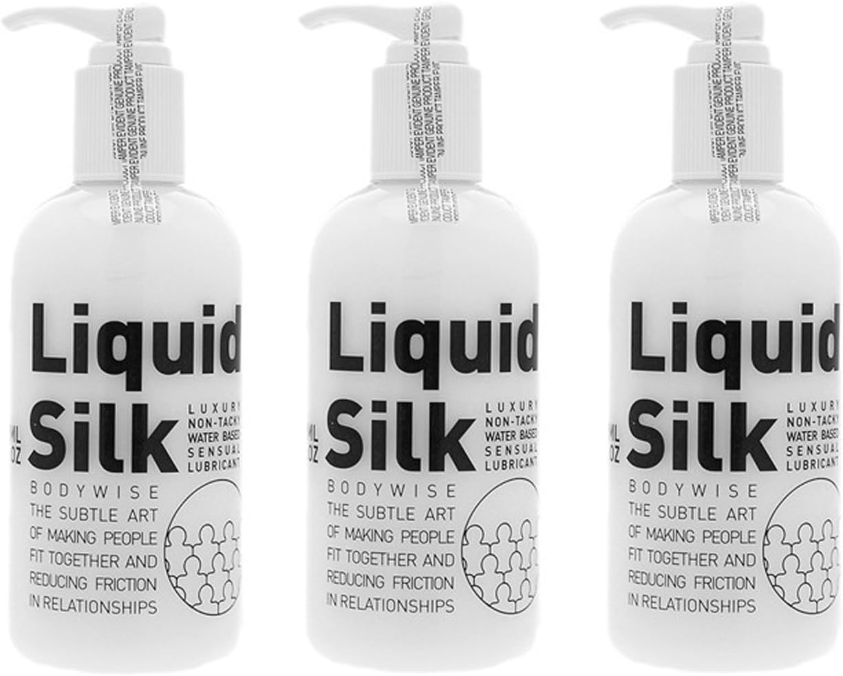 Liquid Silk Personal Lubricant 250 ml Pack of 3 Amazon.co.uk Health & Personal Care