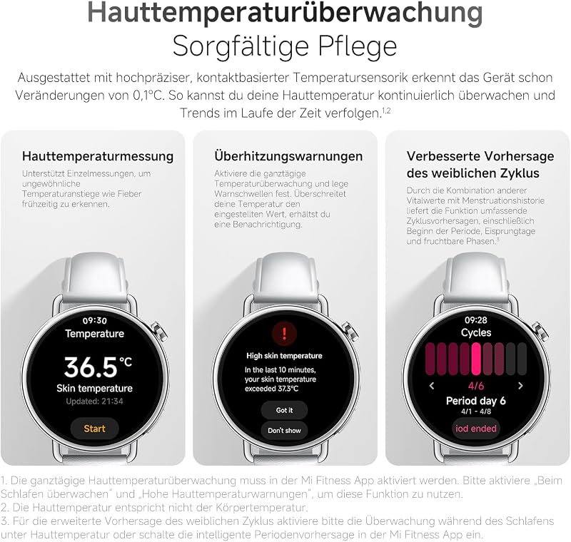 Watch S4 41mm, 32g Ultra-Leicht, HyperOS 3, Gold — Foto 7 von 8