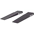 Race Ramps RR-TR-7-FLP 7" Trailer Ramp with Cut-Out,Black