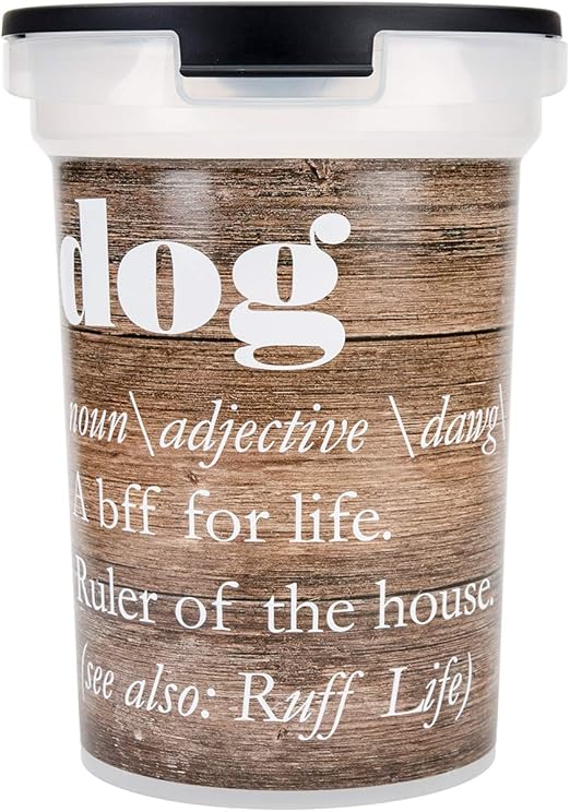 paw prints food storage