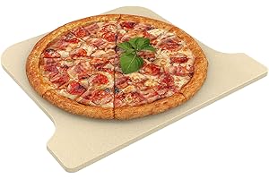 BBQ777 Pizza Stones Replacement Parts for Ooni Koda 16 Gas Oven, 28mbar Outdoor Propane Pizza Oven Cordierite Baking Stones for Ooni Pizza Stones Accessories for Bread