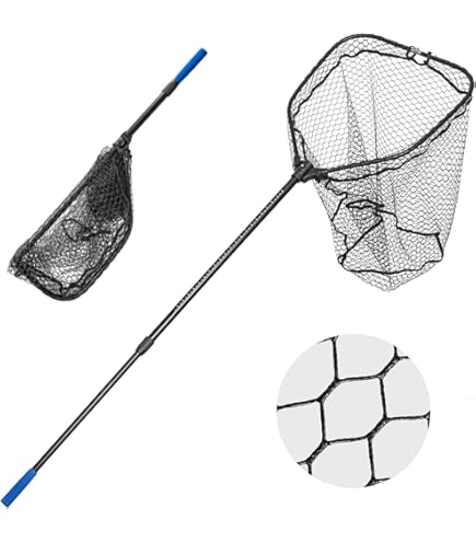 Amazon.com : BLISSWILL Large Fishing Net with Handle Collapsible Fish Landing with Extendable Handle Knotless Nylon Fishing Safe Fish Net Durable Telescopic Dip Foldable : Sports & Outdoors Amazon.com : BLISSWILL Large Fishing Net with Handle Collapsible Fish Landing with Extendable Handle Knotless Nylon Fishing Safe Fish Net Durable Telescopic Dip Foldable : Sports & Outdoors