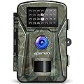【Upgraded】APEMAN Trail Camera 12MP 1080P 2.4" LCD Game&Hunting Camera with 940nm Upgrading IR LEDs Night Vision up to 65ft/20m IP66 Spray Water Protected Design