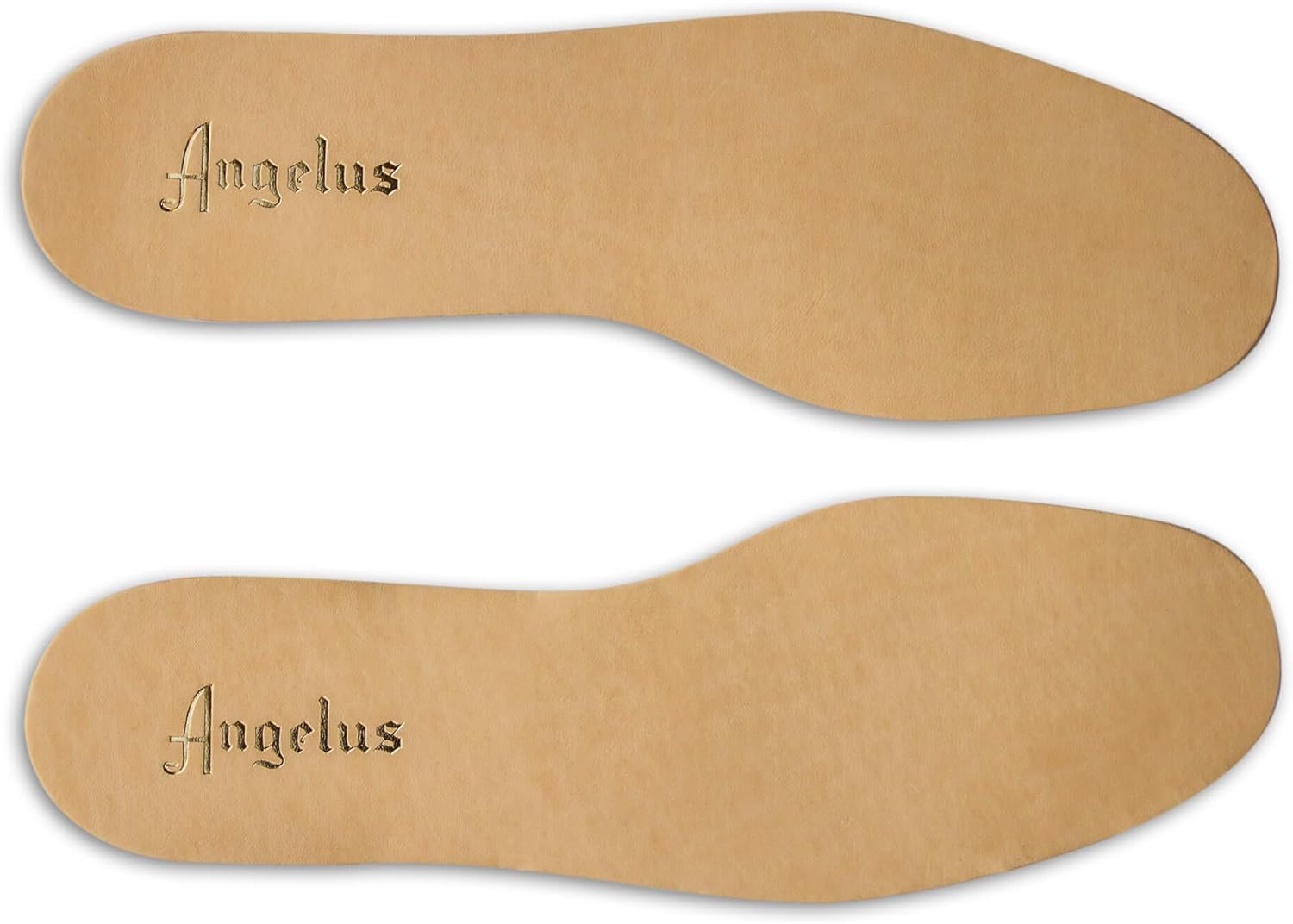 Premium Leather Insole for Shoes/Sneakers- Prevents Foot Odor- Absorbs Moisture- Can Customize and Paint on by Angelus (Tan, 11.5): Health & Personal Care