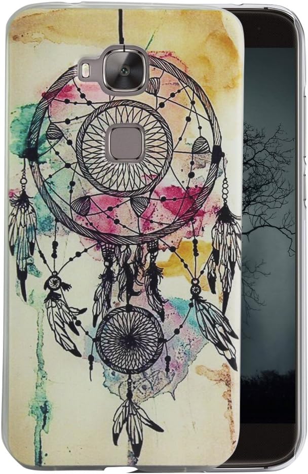 G8 case, Huawei G8 case, Huawei GX8 Case, Harryshell(TM) Dream Catcher Ultra Thin Tpu Gel Flexible Soft Case Cover Skin Protective for Huawei G8 / GX8