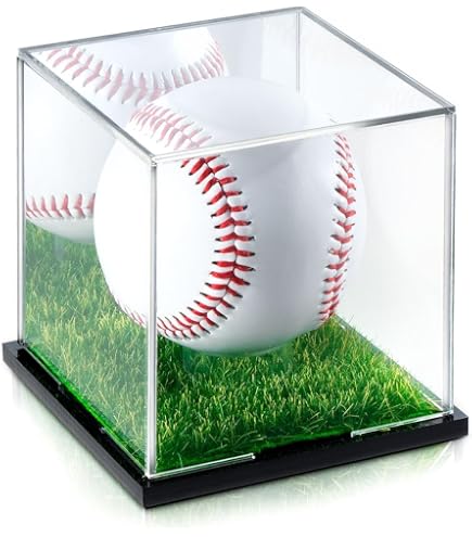 Lot De 16 Boîtes De Présentation Acrylique – 8x8x8 Cm, Protection UV, étanches, Pour Baseball, Boules Ou Petits Objets