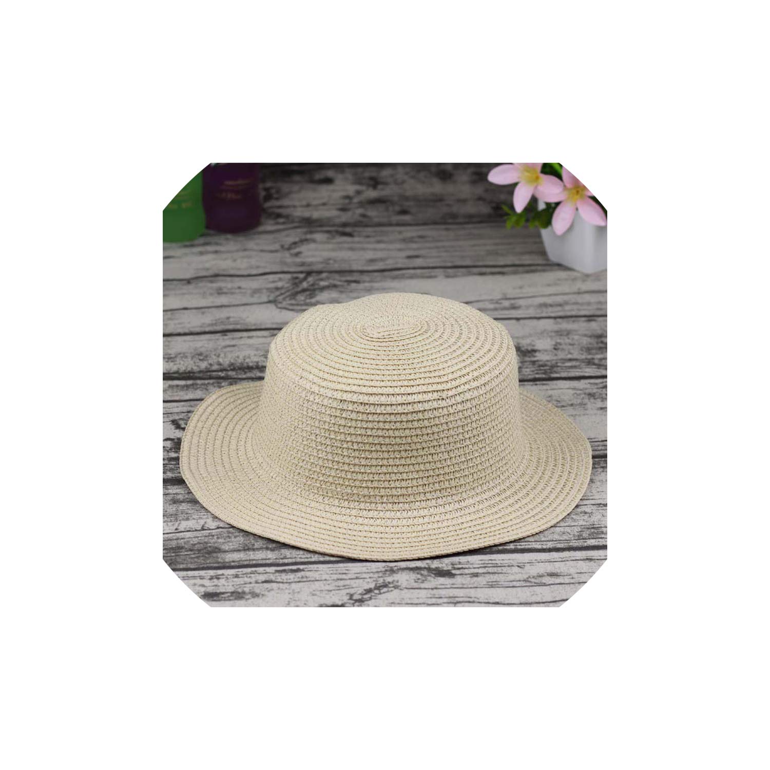 Parent-Child Sun Hat Bow Hand Made 