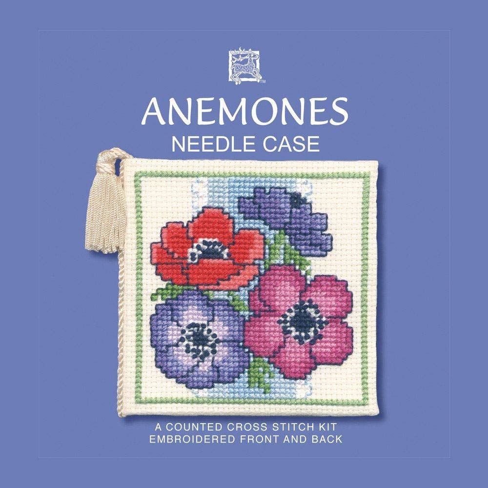 Anemones Needle Case Cross Stitch Kit