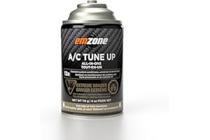 Emzone Multi 12A A/C All-in-One Tune Up (45857) – All Your Needs in One Bottle – Cars, Vans, Trucks and Tractors – 114g/4oz