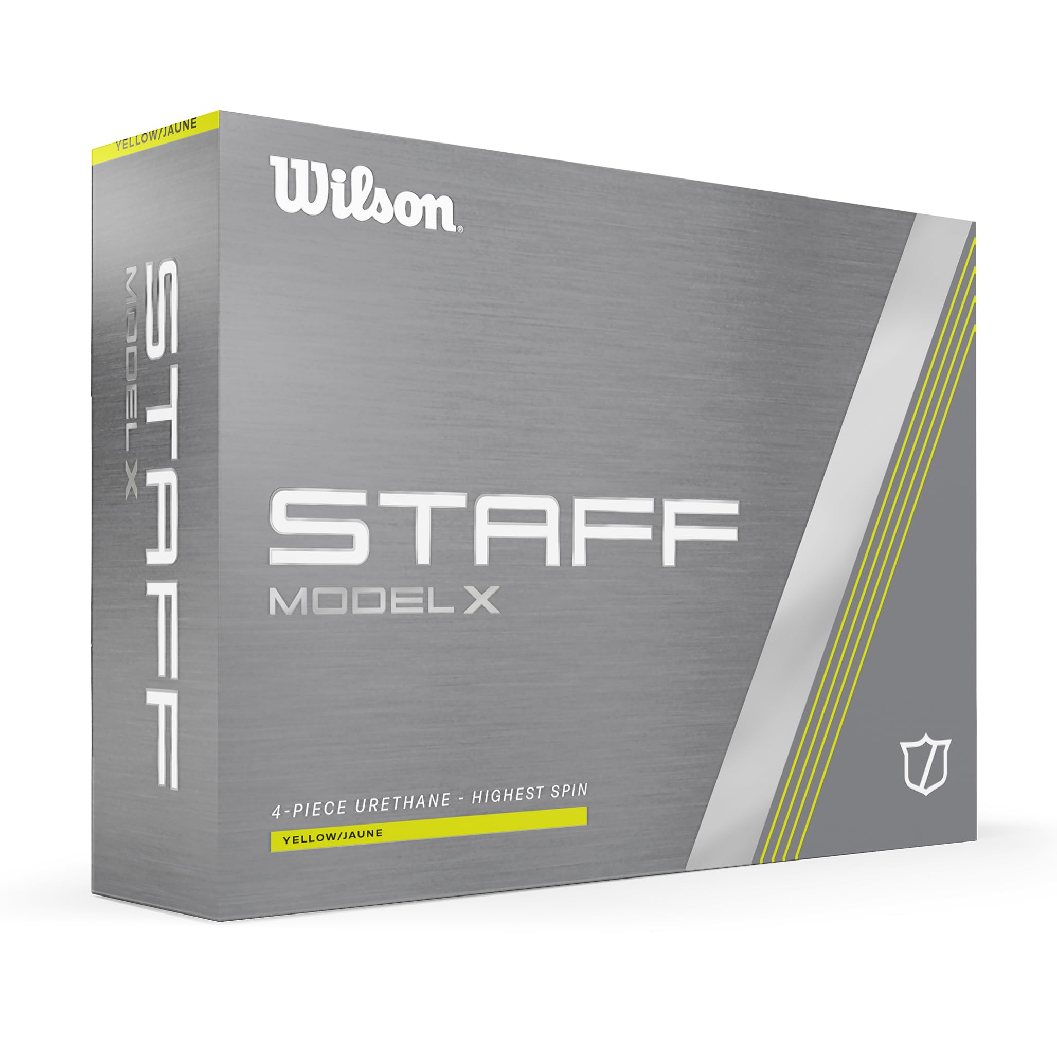 Wilson Staff Golf Balls, Staff Model X, FourPiece High Spin Golf Ball, 12 Balls