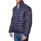 Alpine Swiss Niko Mens Puffer Jacket Down Alternate Insulated Coat Packable Water-Resistant Windproof Outerwear Zip Pockets