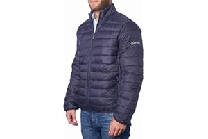 alpine swiss Niko Men's Down Jacket Puffer Coat Packable Warm Insulation & Feather Light Weight