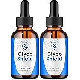(2 Pack) Glyco Shield Drops, Official Glyco Shield Blood Support Drops With All Natural Ingredients, GlycoShield Maximum Strength Liquid Supplement Supporting Health & Wellness Naturally (60 Servings)