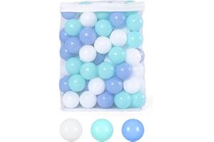 STARBOLO Ball Pit Balls for Toddlers Phthalate Free BPA Free Non-Toxic Crush Proof Play Balls for Toddlers Kids Pool Playhouse Pack of 100 200 500